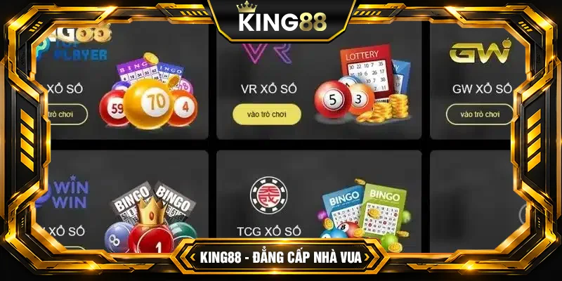 Khám phá các loại hình xổ số King88 nổi bật 